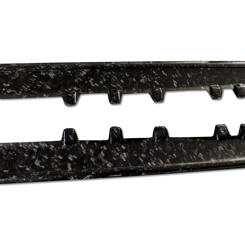 JDMuscle Tanso Carbon Fiber AT Style Side Skirt for 2020+ Toyota Supra