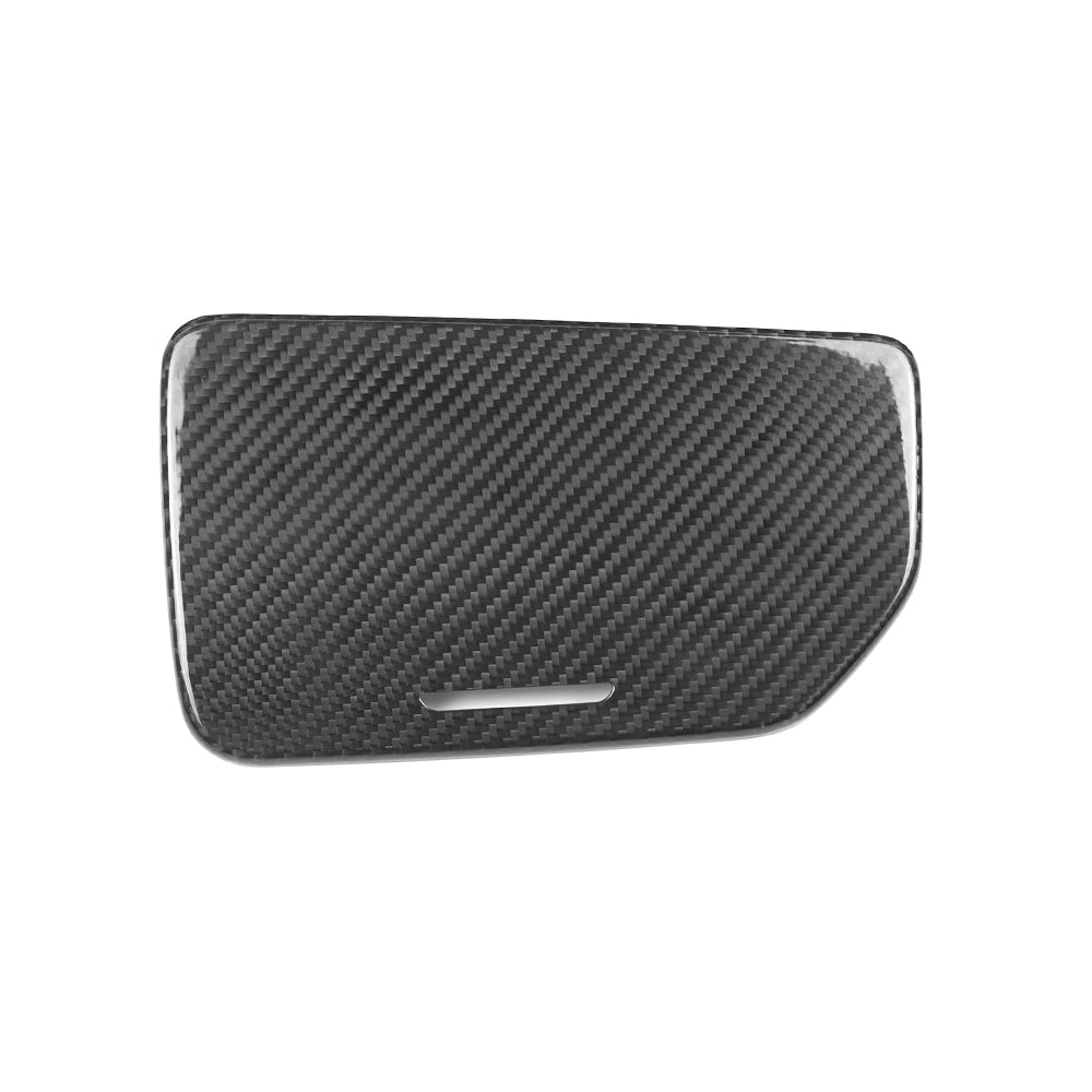 20+ Corvette C8 Platinum Series Dry Carbon Fiber Cupholder Cover w/ Gloss Finish by CPG