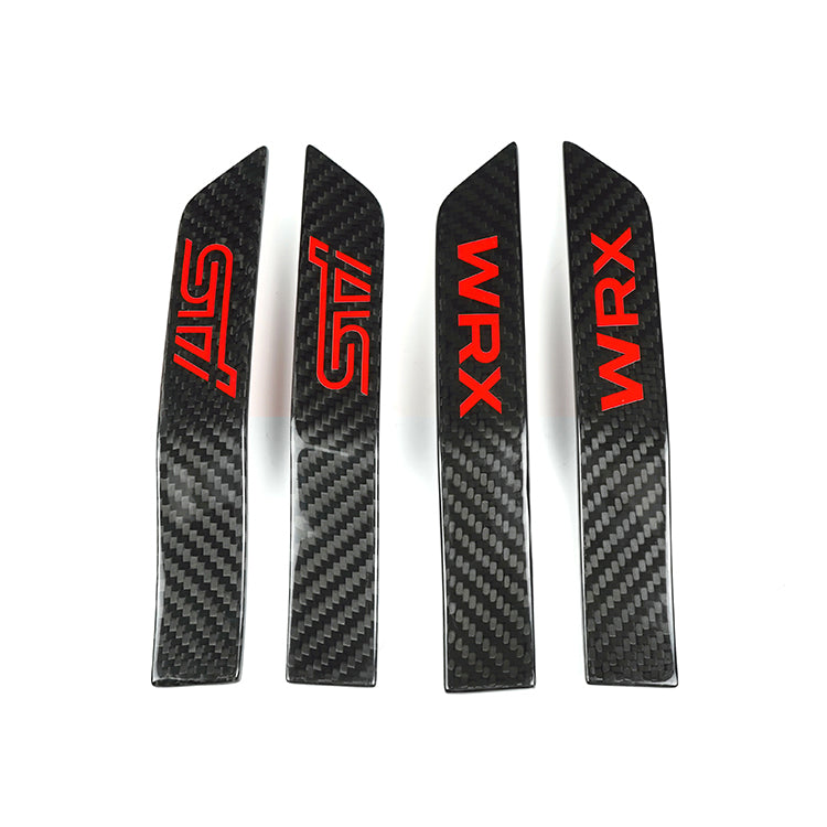JDMuscle [15-21 WRX/STI] Tanso Carbon Fiber Fender Emblem V2
