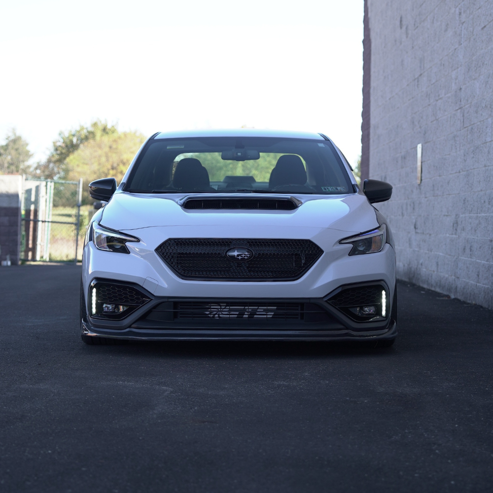 JDMuscle [22-25 WRX] Tanso Carbon Fiber GC8 Style Hood Scoop