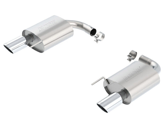 Borla S-Type Rear Section 15-17 Ford Mustang GT 5.0L V8 MT/AT 2.5in pipe 4in tip 11887