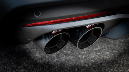 Borla 2024 Ford Mustang GT 5.0L V8 w/ Active Exhaust S-Type Axle-Back Exhaust System - Carbon Fiber 11985CFBA