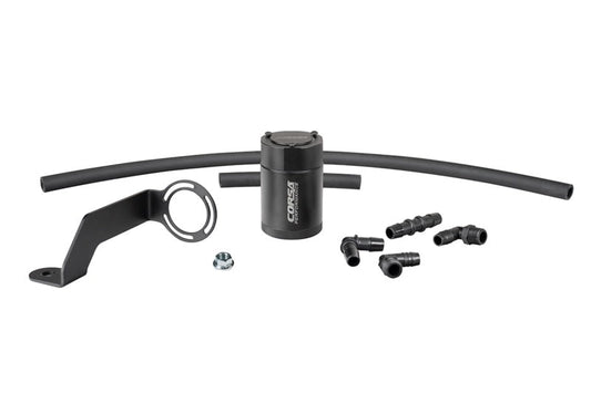 CORSA Performance Aluminum Oil Catch Can w/ Bracket - HEMI 6.4L CC0013
