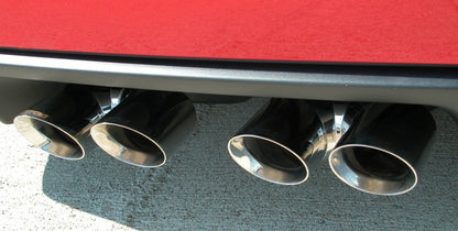 Corsa Performance 06-13 Chevrolet Corvette C6 Z06 7.0L V8 Polished Sport Axle-Back