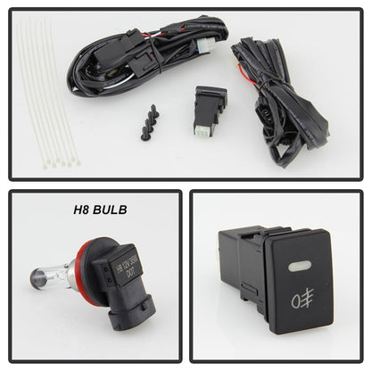 Spyder Toyota Sienna 11-17 SE Models Only OEM Fog Lights w/OEM Fit Switch - H8 (Included) - Clear 5086341