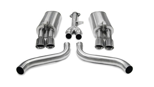 Corsa Performance 86-91 Chevrolet Corvette C4 5.7L V8 L98 Polished Sport Cat-Back Exhaus