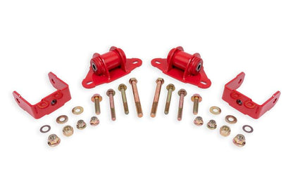 BMR 14-19 Chevrolet Corvette Polyurethane Transmission/Differential Mount - Red