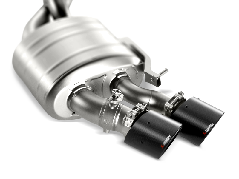 Akrapovic 13-17 Audi S6 Avant/Limousine (C7) Evolution Line Cat Back (Titanium) w/ Carbon Tips S-AU/TI/6H