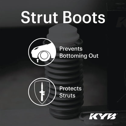 KYB Shocks & Struts Strut Boots Rear AUDI A3 2006-09 AUDI TT (Exc. Quattro) 2000-06 VOLKSWAGEN Beetl