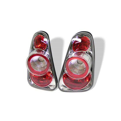 Spyder Mini Cooper 02-06/Cooper Convertibles 05-08 Euro Style Tail Lights Chrome ALT-YD-MC02-C 5006257