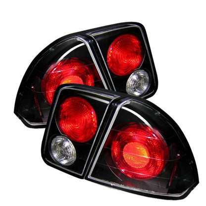 Spyder Honda Civic 01-05 4Dr Euro Style Tail Lights Black ALT-YD-HC01-4D-BK 5004406