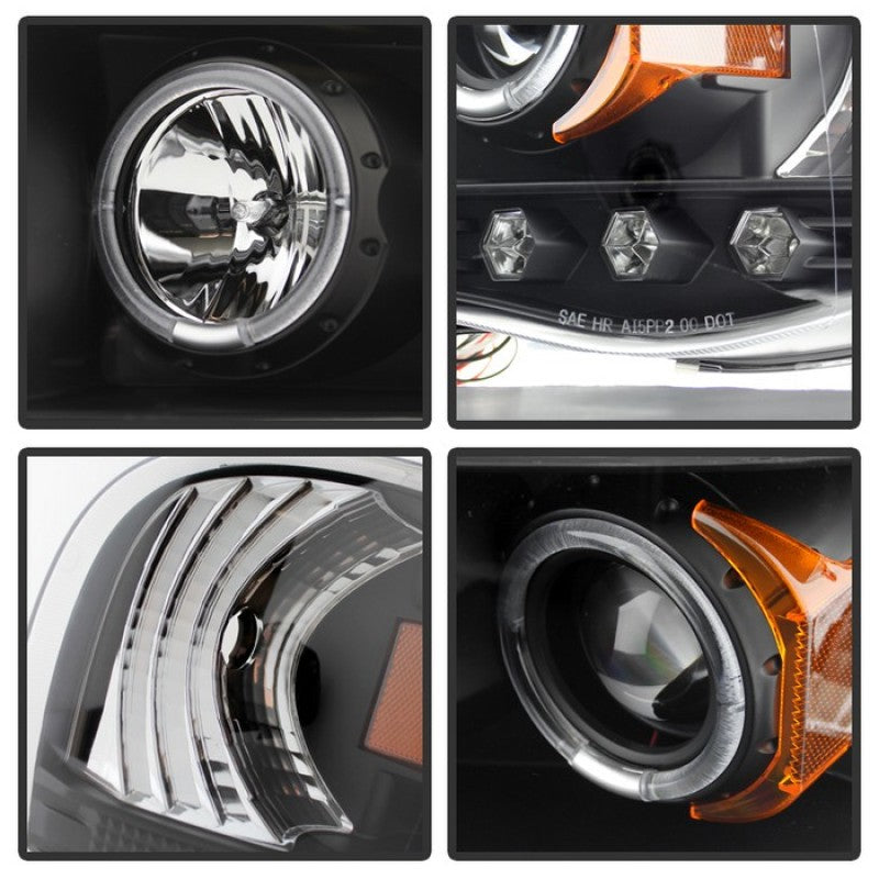 Spyder Dodge Ram 1500 02-05/Ram 2500 03-05 Projector Headlights LED Halo LED Blk PRO-YD-DR02-HL-BK 5009975