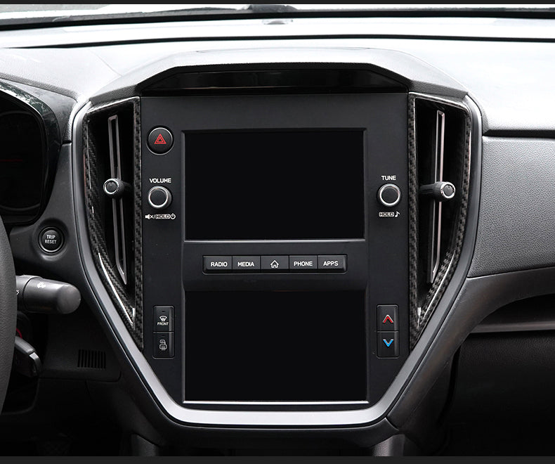 JDMuscle [22-25 WRX] Tanso Dry Carbon Fiber AC Vents Covers 6 PCs