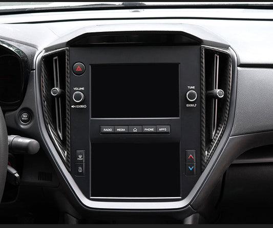 JDMuscle [22-25 WRX] Tanso Dry Carbon Fiber AC Vents Covers 6 PCs