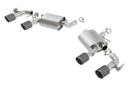 Borla 2016-2017 Chevy Camaro V8 SS AT/MT ATAK Rear Section Exhaust with Dual Mode Valves 11925CF