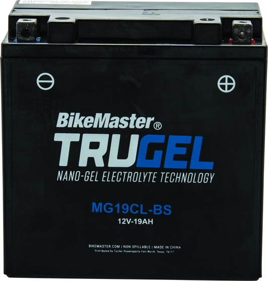 BikeMaster TruGel Battery - MG19CL-BS