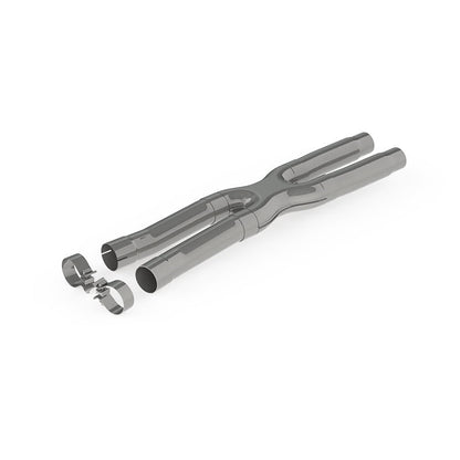 MBRP 15-19 Ford Mustang GT 2.5in Resonator Delete X-Pipe - T409