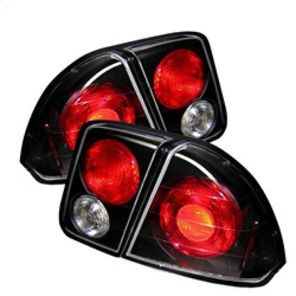 Spyder Honda Civic 01-05 4Dr Euro Style Tail Lights Black ALT-YD-HC01-4D-BK 5004406