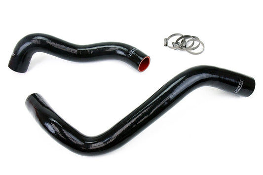 HPS Black Reinforced Silicone Radiator Hose Kit Coolant Ford 99-01 F450 Superduty w/ 7.3L Diesel Single Alternator