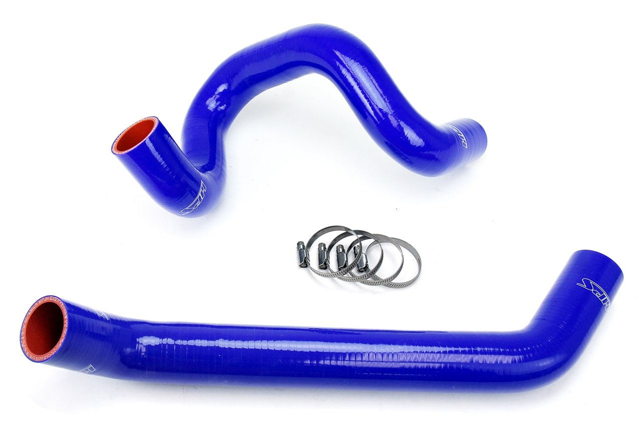 HPS Performance HPS Silicone Radiator Coolant Hose Kit Jeep 2007-2011 Wrangler JK & Unlimted 3.8L V6, 57-1220R