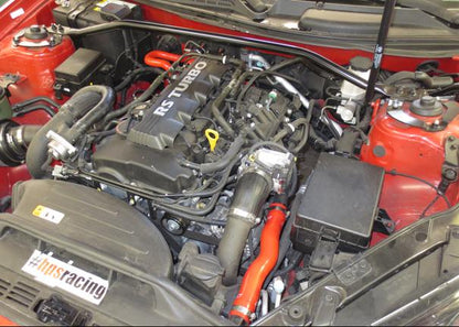 HPS Performance Products HPS Reinforced Red Silicone Radiator Hose Kit Coolant Hyundai 13-14 Genesis Coupe 2.0T Turbo 4Cyl