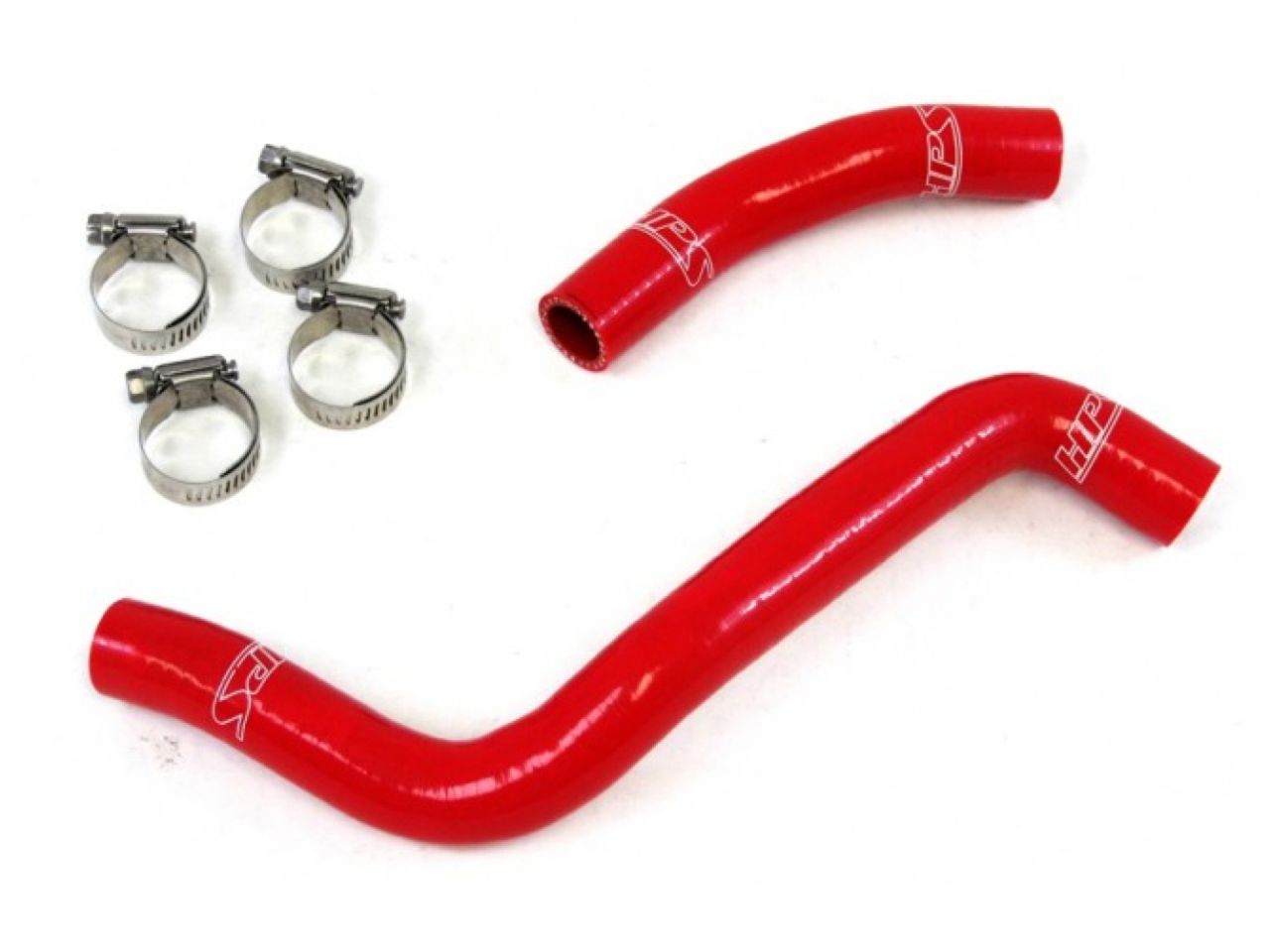 HPS Performance HPS Red Reinforced Silicone Radiator Hose Kit Honda 97-99 CR250R 2 Stroke