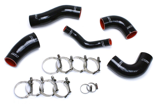 HPS Performance HPS Black Reinforced Silicone Intercooler Hose Kit Kia 11-15 Optima 2.0L Turbo