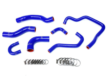 HPS Reinforced Blue Silicone Radiator + Heater Hose Kit Coolant Toyota 89-95 Pickup 22RE Non Turbo EFI LHD