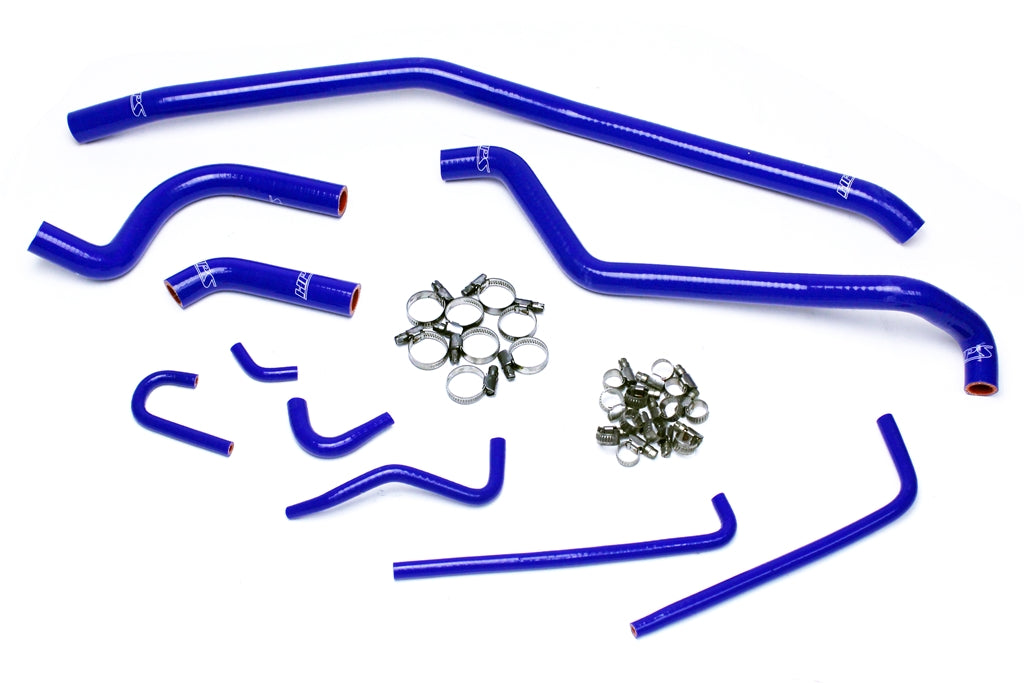 HPS Performance HPS Blue Reinforced Silicone Radiator Hose Kit Kawasaki 04-09 KFX700