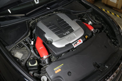 HPS Performance HPS Silicone Post MAF Air Intake Hose Kit Infiniti 11-13 M56 5.6L V8, 57-1517