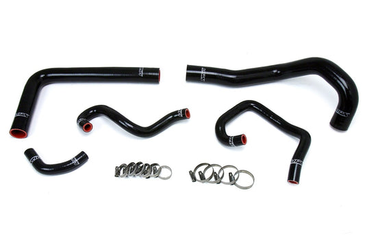 HPS Black Reinforced Silicone Radiator + Heater Hose Kit Coolant Toyota 93-98 Supra MK4 2JZ Turbo Left Hand Drive