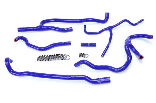 HPS Performance HPS Blue Reinforced Silicone Heater Hose Kit Coolant Chevy 16-17 Camaro SS Coupe 6.2L V8