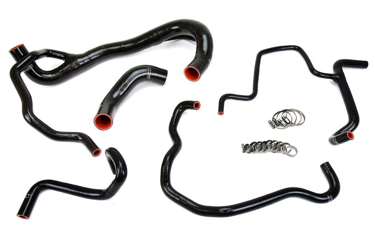HPS Black Reinforced Silicone Radiator + Heater Hose Kit Coolant Dodge 15-16 Charger R/T Scat Pack 392 6.4L V8