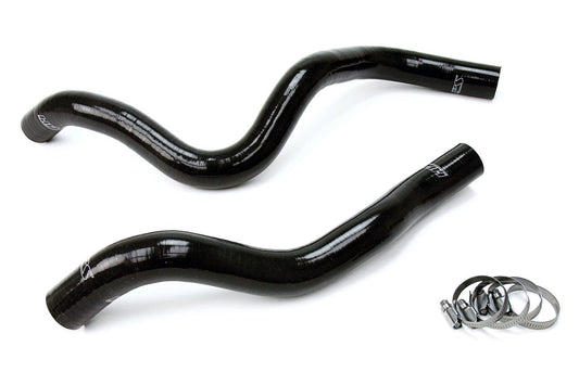 HPS Performance HPS Black Reinforced Silicone Radiator Hose Kit Coolant Honda 16-18 Pilot 3.5L V6