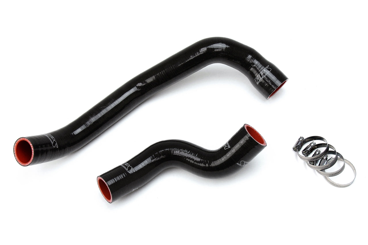 HPS Performance HPS Black Reinforced Silicone Radiator Hose Kit Coolant Nissan 89-94 Skyline GTR R32 RB26DETT Twin Turbo