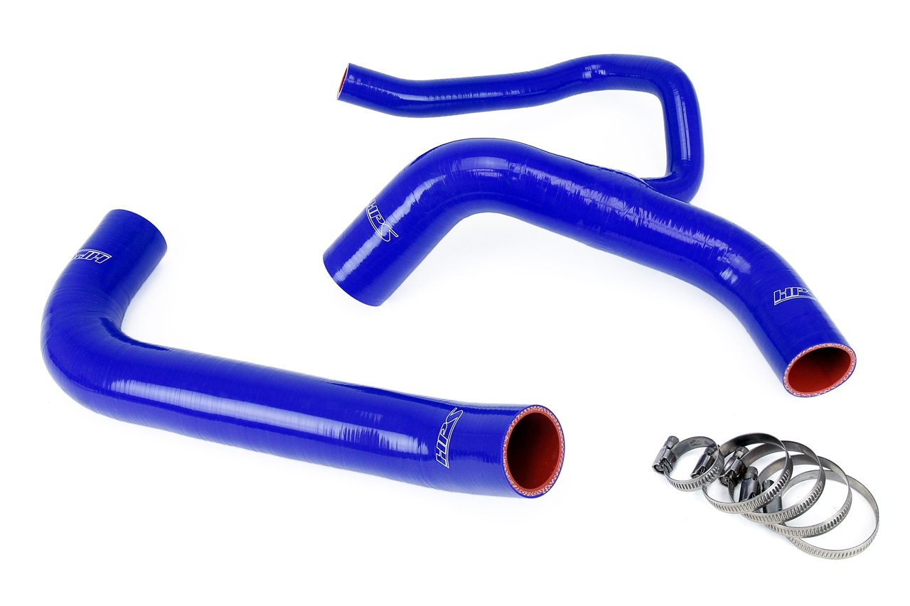 HPS Performance HPS Silicone Radiator Coolant Hose Kit 2015-2023 Dodge Charger SRT Hellcat 6.2L V8 Supercharged, 57-1848