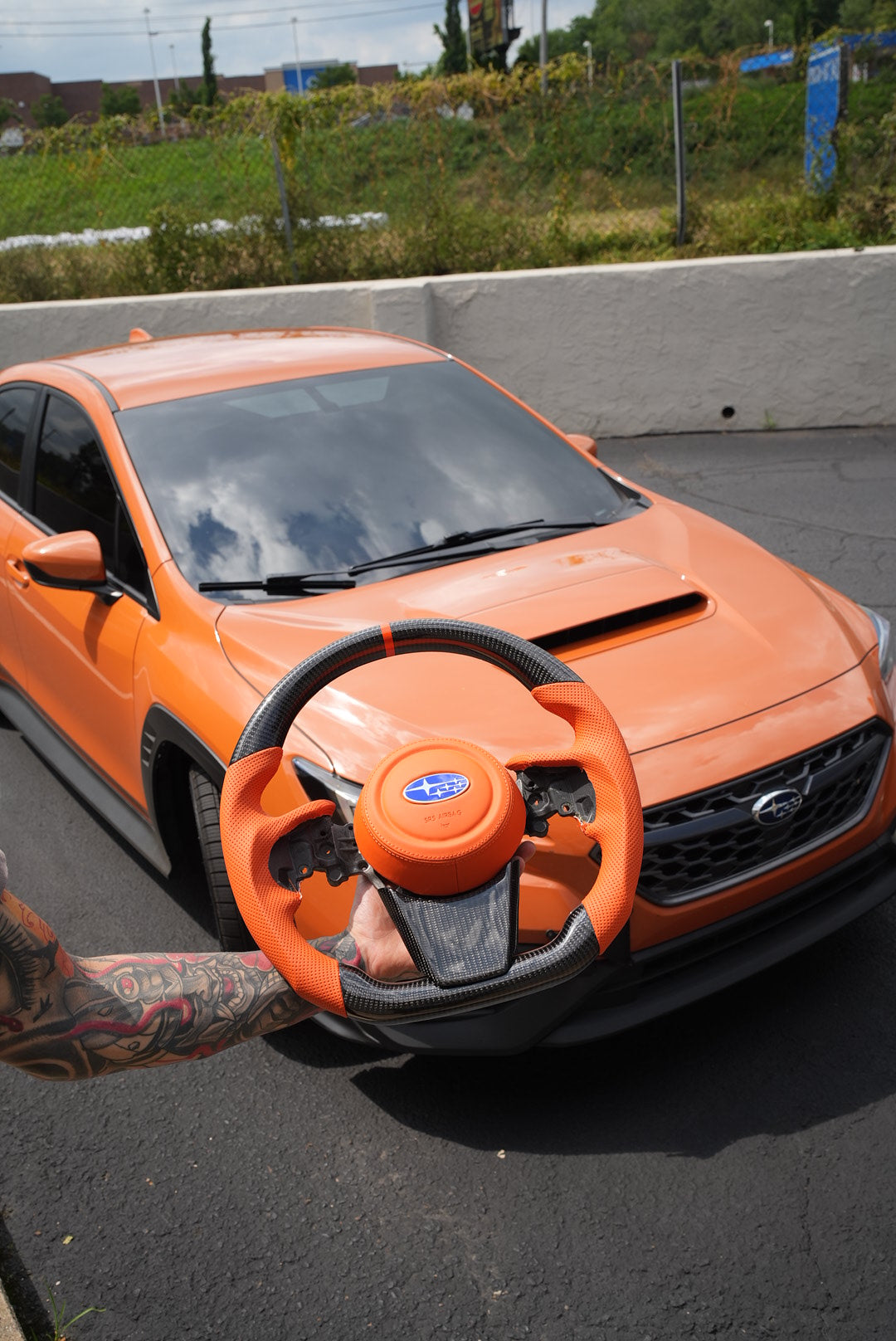 JDMuscle [22-25 WRX] Ultimate Series Steering Wheel compatible w/ MT & CVT