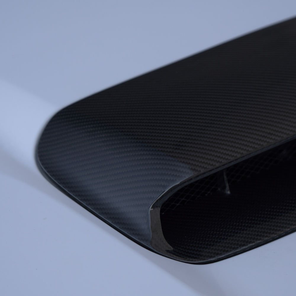 JDMuscle [22-25 WRX] Tanso Carbon Fiber GC8 Style Hood Scoop
