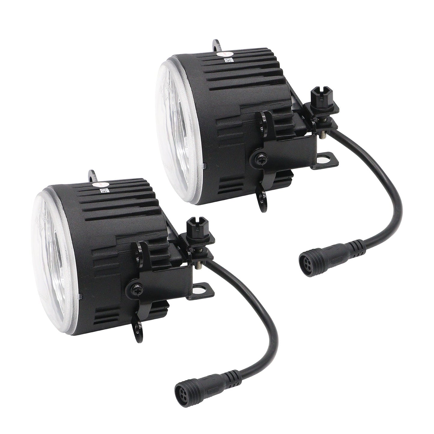 JDMuscle [15-21 WRX or STI, 13+ BRZ or FT86, 14+ Forester] LED / Halo DRL Fog Light Housings