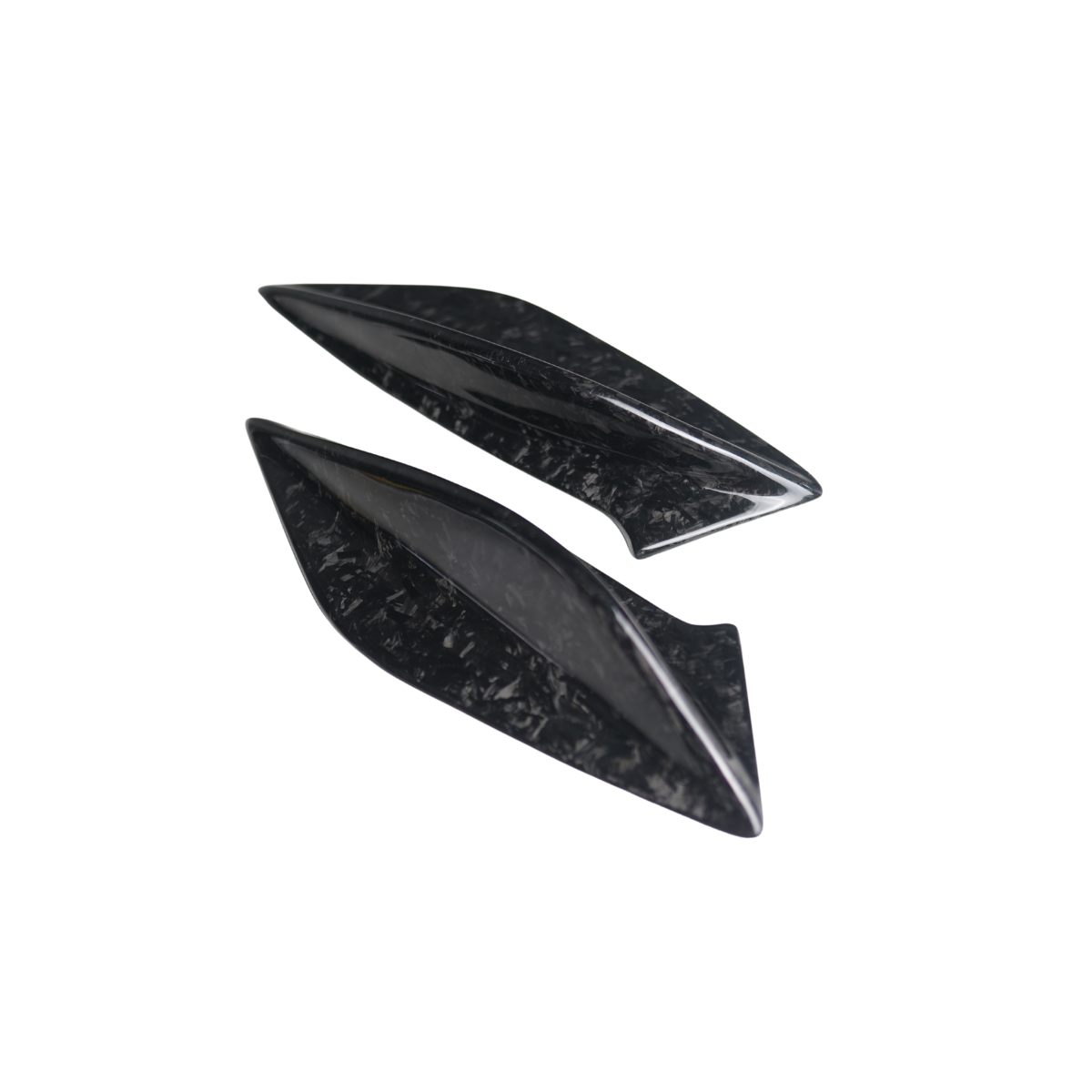 JDMuscle Carbon Fiber Spoiler Fin for 15-21 Subaru STI OEM Spoiler