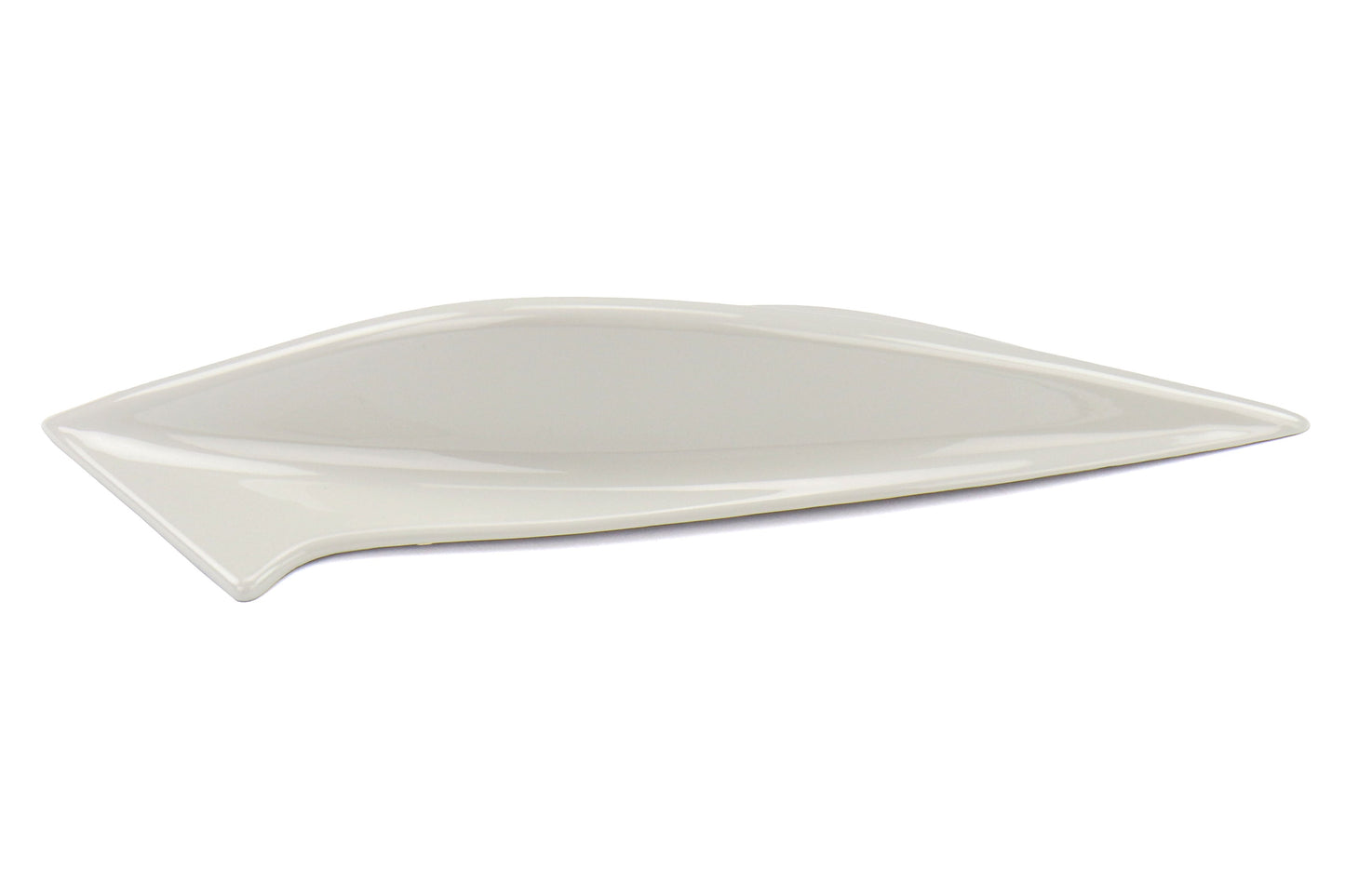 OLM STI Spoiler Side Fins - Crystal White Pearl / Halo - 2015-2021 Subaru WRX / STI