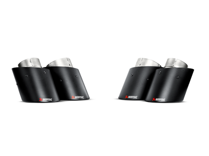 Akrapovic 13-17 Audi S6 Avant/Limousine (C7) Evolution Line Cat Back (Titanium) w/ Carbon Tips S-AU/TI/6H