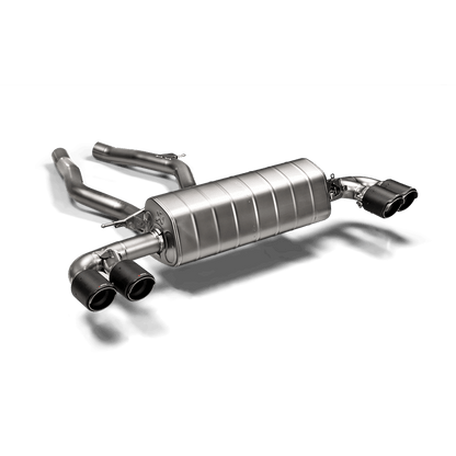 Akrapovic 2019 BMW Z4 M40i (G29) Slip-On Line (Titanium) w/Carbon Fiber Tips S-BM/T/9H
