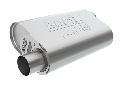Borla CrateMuffler LS3 ATAK 2.5in Offset/Offset 14inx4.35inx9in Muffler 400947
