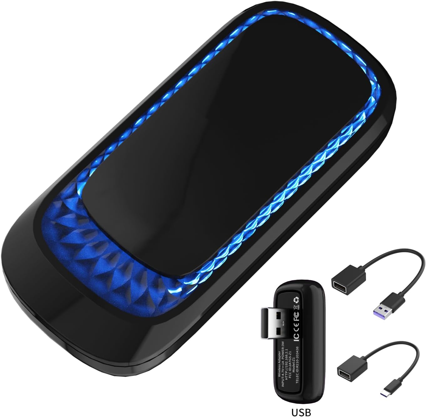 JDMuscle Wireless Carplay Adapter [Universal, Incl. 22-25 WRX / 19-21 WRX/STI]