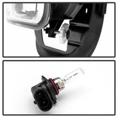 SpyderDodge Ram 2009-2012 OEM Fog Light No Switch Clear FL-DR09-C 5080363