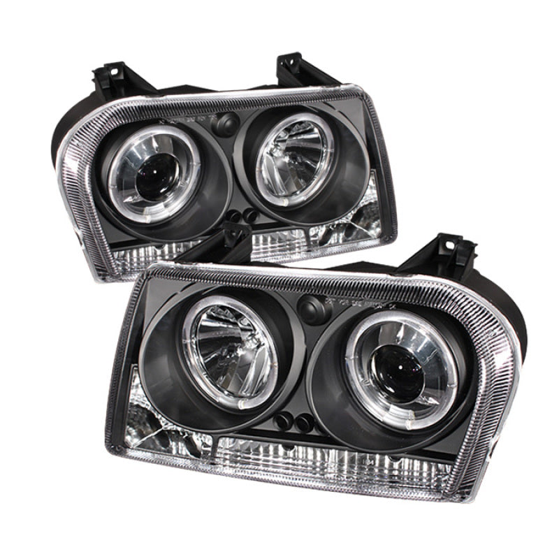 Spyder Chrysler 300 05-08 Projector Headlights LED Halo LED Blk (Not Included) PRO-YD-C305-HL-BK 5009180