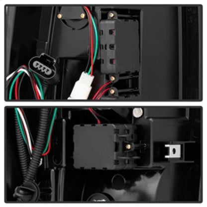 Spyder Chevy Avalanche 07-13 LED Tail Lights Black ALT-YD-CAV07-LED-BK 5032461