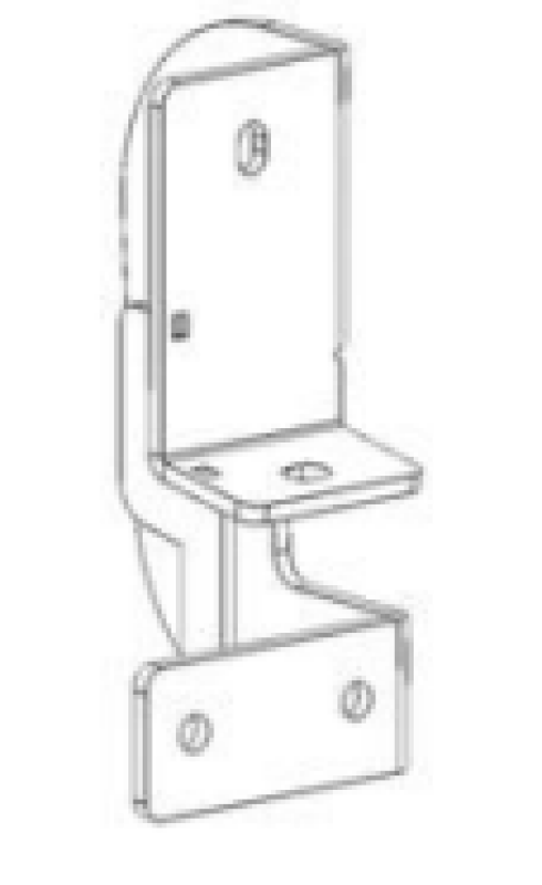 Go Rhino 19-20 Chevrolet Silverado 1500 Brackets for Dominator Extreme SideSteps