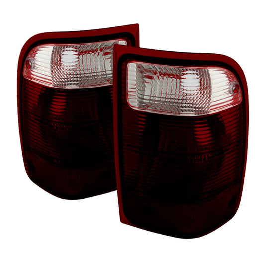 SPYDER Xtune Ford Ranger 2001-2011 OEM Style Tail Lights Red Smoked ALT-JH-FR01-OE-RSM 9028885